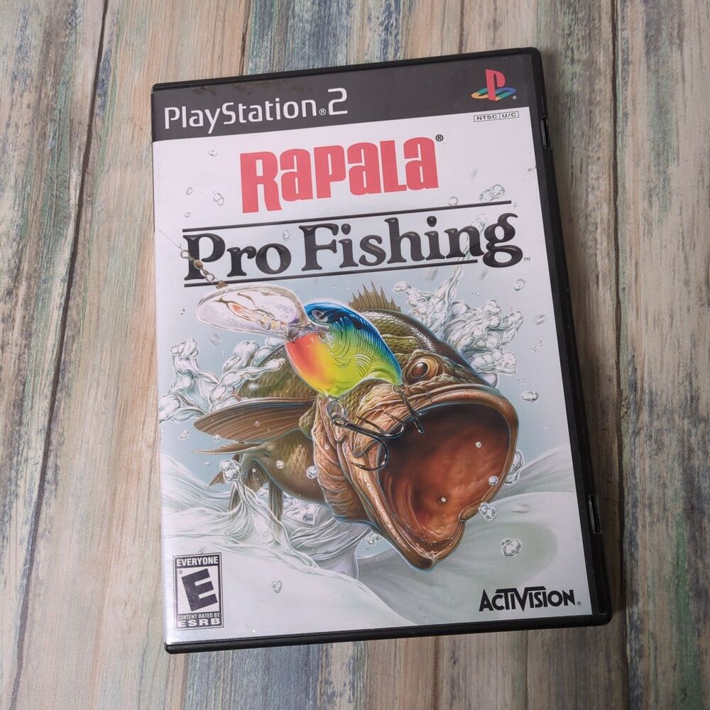 Rapala Pro Fishing (Playstation 2 PS2, 2004) CIB Complete w/ Manual